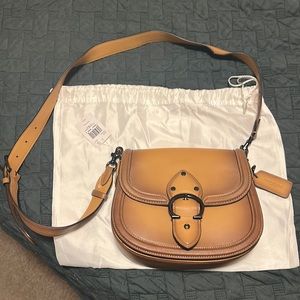 Crossbody Leather Coach Bag